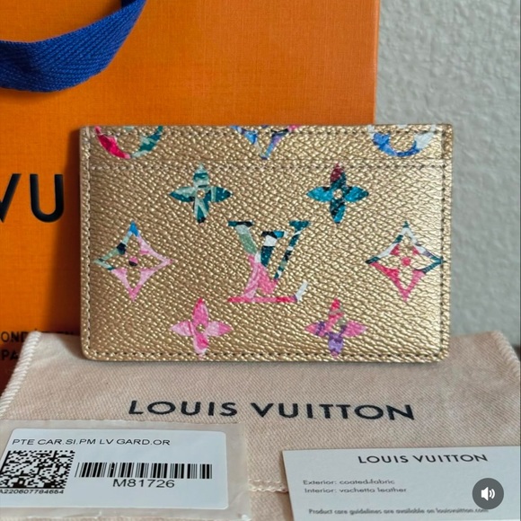 Louis Vuitton Monogram Limited Edition Garden Cardholder - Picture 1 of 7